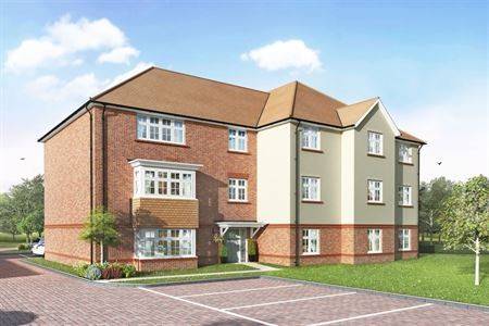 Exterior CGI image Redrow Homes-WentworthPark__Block_B-version_2