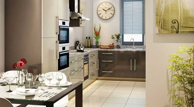 CGI Kitchen Interior